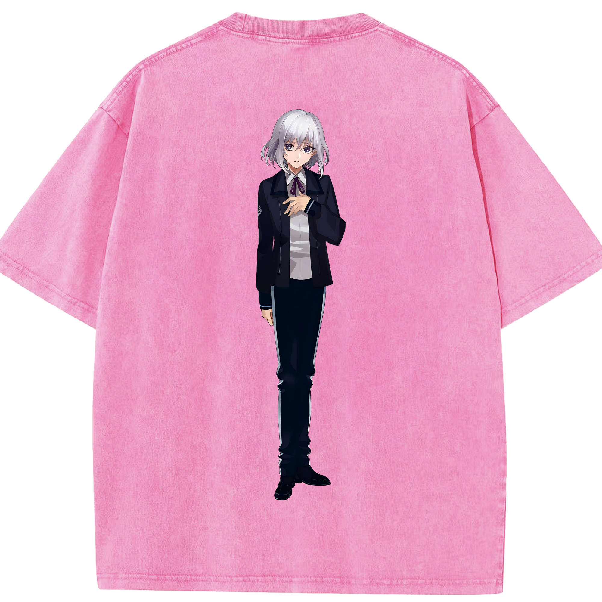 （画像用） 刀剣乱舞 Touken Ranbu 綿100% ヴィンテージ風 半袖Tシャツ（背面プリント）